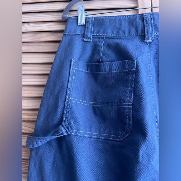 Old Navy Women's Wide Leg Utility Pants in Slate Blue/Wintery Waters Size 4 - Picture 7 of 14